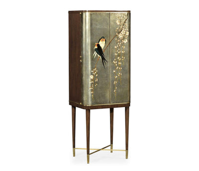 Jonathan Charles Living Jonathan Charles Drinks Cabinet with Hand Painted Birds House of Isabella UK