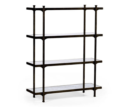 Jonathan Charles Living Jonathan Charles Etagere Contemporary Four-tier - Bronze House of Isabella UK