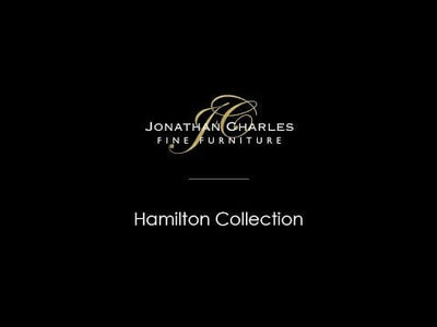 Jonathan Charles Living Jonathan Charles Golden Amber & Brass Buffet Calacatta Marble House of Isabella UK