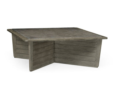 Jonathan Charles Living Jonathan Charles Hampton Concrete Top Outdoor Coffee Table in Grey House of Isabella UK