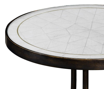 Jonathan Charles Living Jonathan Charles Round Accent Table Contemporary - Bronze House of Isabella UK