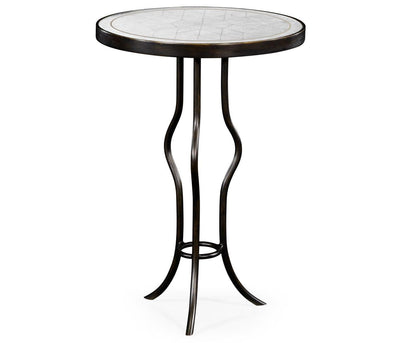 Jonathan Charles Living Jonathan Charles Round Accent Table Contemporary - Bronze House of Isabella UK
