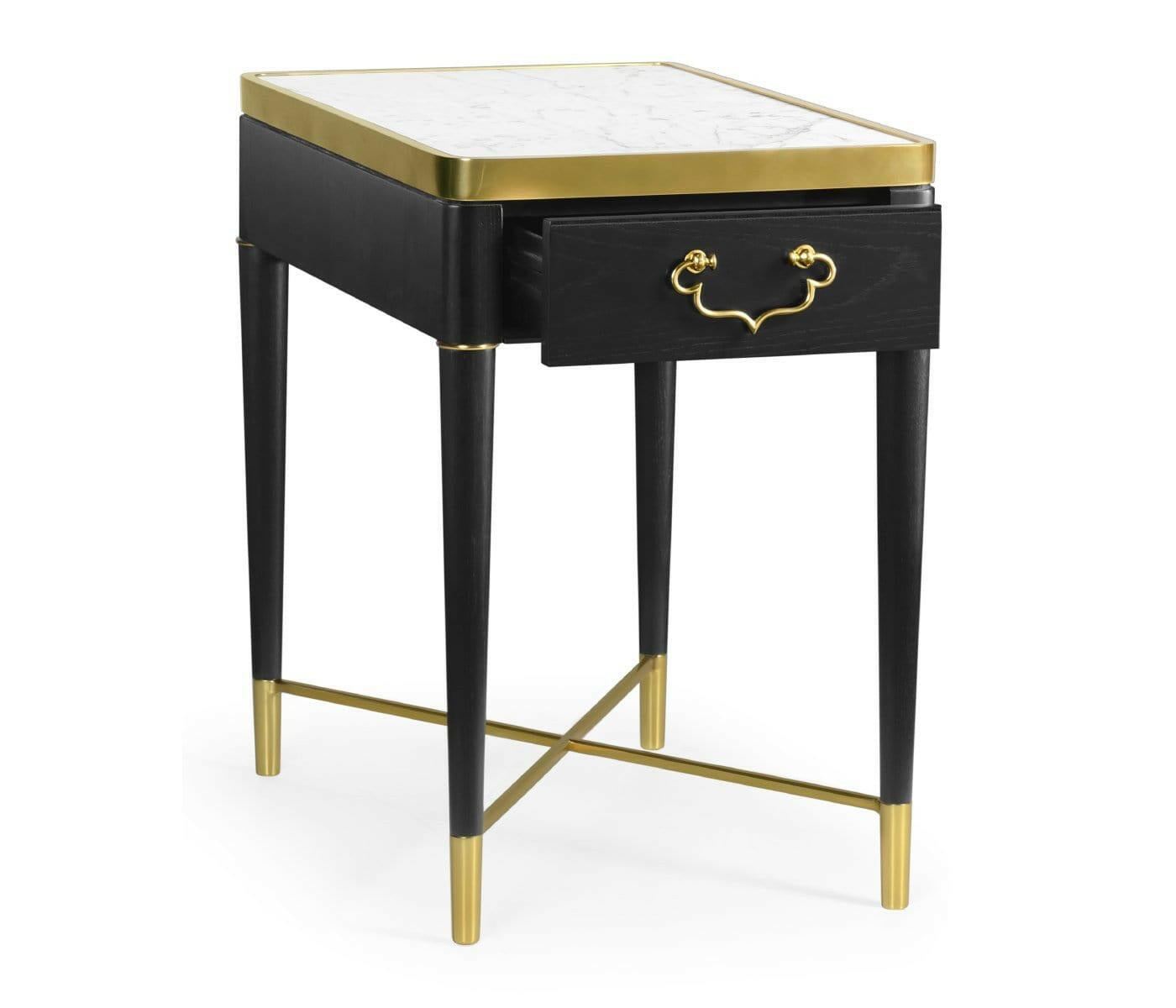 Jonathan Charles Side Table in Ebonised Oak House of Isabella UK