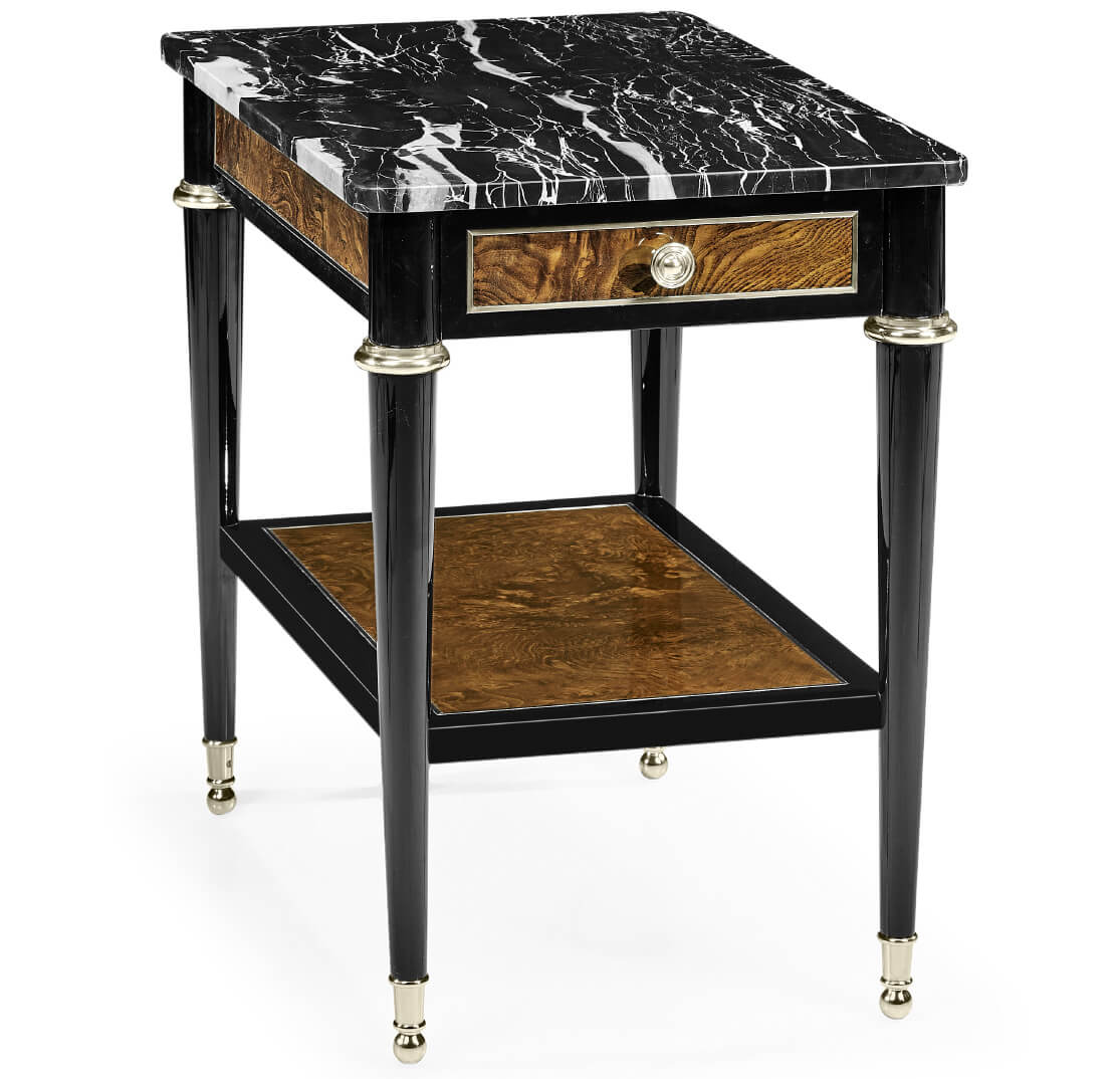 Jonathan Charles Living Jonathan Charles Wisconsin Side Table with Marble Top House of Isabella UK