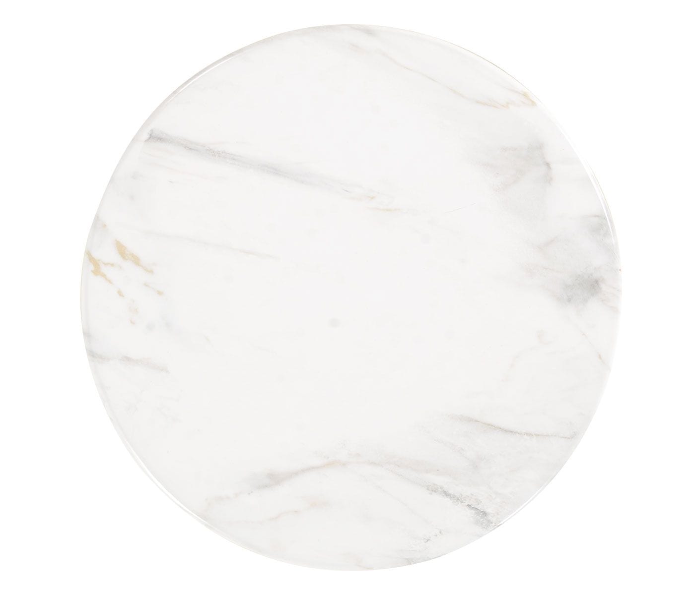 Jonathan Charles Outdoors Jonathan Charles Charles Outdoor Round Wine Table in Faux White Marble House of Isabella UK
