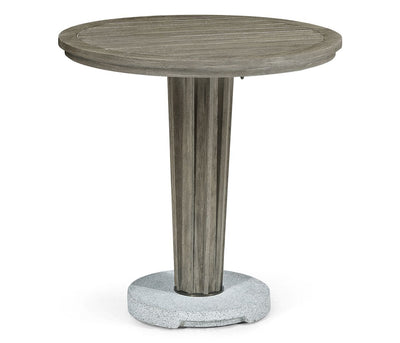Jonathan Charles Outdoors Jonathan Charles Hampton Round Outdoor Counter Table in Grey House of Isabella UK