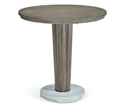 Jonathan Charles Outdoors Jonathan Charles Hampton Round Outdoor Counter Table in Grey House of Isabella UK