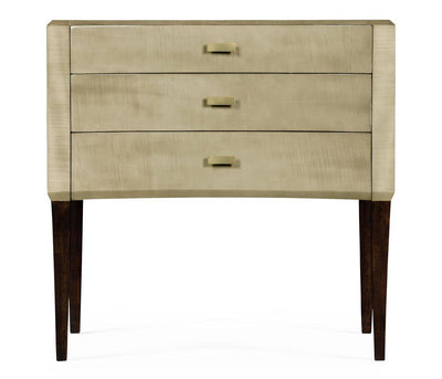 Jonathan Charles Sleeping Jonathan Charles Curved Chest of Drawers Art Deco House of Isabella UK