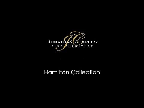 Jonathan Charles Sleeping Jonathan Charles Golden Amber Demilune Chest of Drawers - Calacatta House of Isabella UK