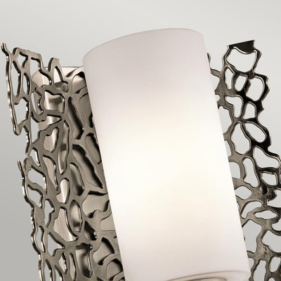 Kichler Lighting Silver Coral 1 Light Wall Light House of Isabella UK