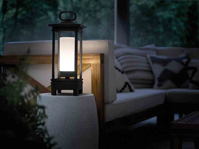 Kichler Lighting South Hope EU plug Bluetooth LED portable lantern House of Isabella UK