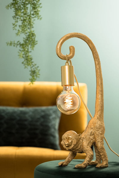 Light & Living Accessories Electricity for ornament 4,5x190 cm MONKEY matt gold House of Isabella UK