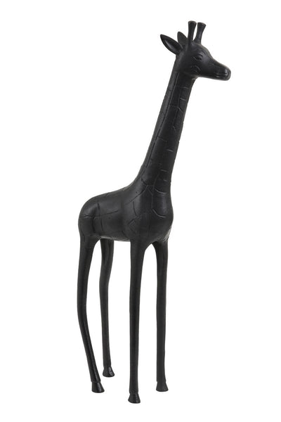 Light & Living Accessories Pack of 2 x Ornaments 28x11x63 cm GIRAFFE black House of Isabella UK