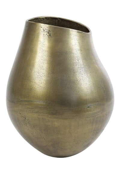 Light & Living Accessories Pack of 2 x Vase deco 28x36 cm BRESTON antique bronze House of Isabella UK