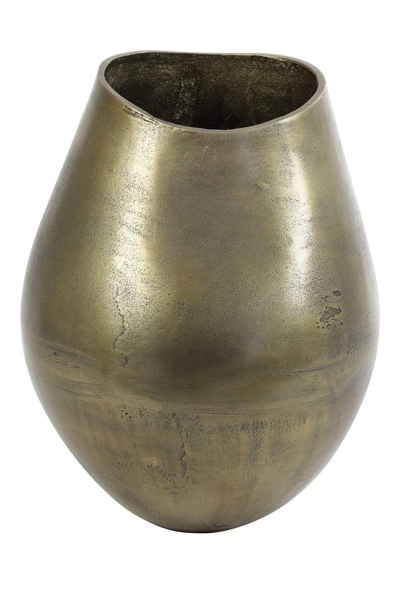 Light & Living Accessories Pack of 2 x Vases deco 28x36 cm BRESTON antique bronze House of Isabella UK