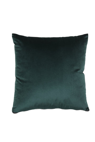 Light & Living Accessories Pack of 4 x Pillows 45x45 cm MERENG dark green House of Isabella UK