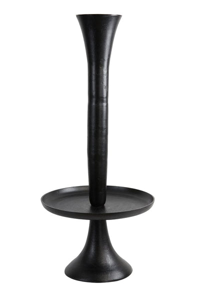 Light & Living Accessories Stand+vase Ø60x119 cm ZEMBI matt black House of Isabella UK