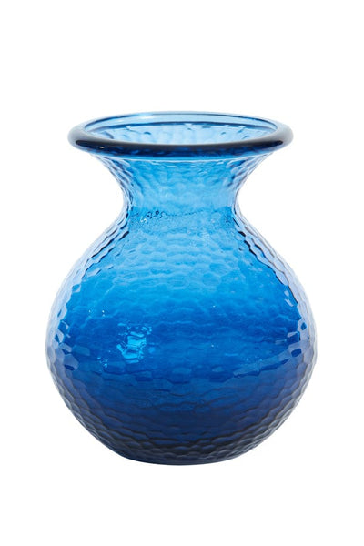 Light & Living Accessories Vase 20x24,5 cm OZARK glass dark blue-light blue House of Isabella UK