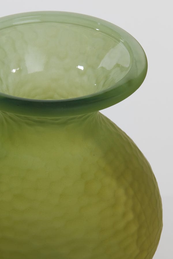 Light & Living Accessories Vase 20x24,5 cm OZARK glass matt green House of Isabella UK