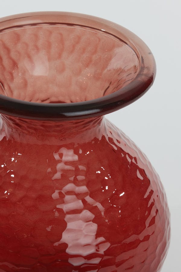 Light & Living Accessories Vase 20x24,5 cm OZARK glass milky coral House of Isabella UK