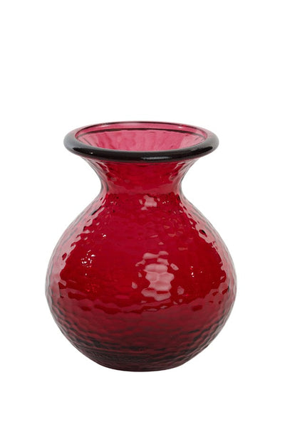 Light & Living Accessories Vase 20x24,5 cm OZARK glass shiny red House of Isabella UK