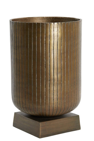 Light & Living Accessories Vase 30x30x47 cm JIRONA raw antique bronze House of Isabella UK