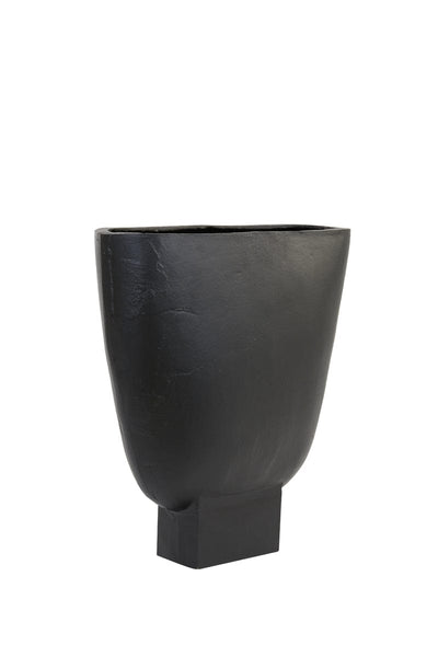 Light & Living Accessories Vase 45x17x50 cm PARTIDA matt black House of Isabella UK