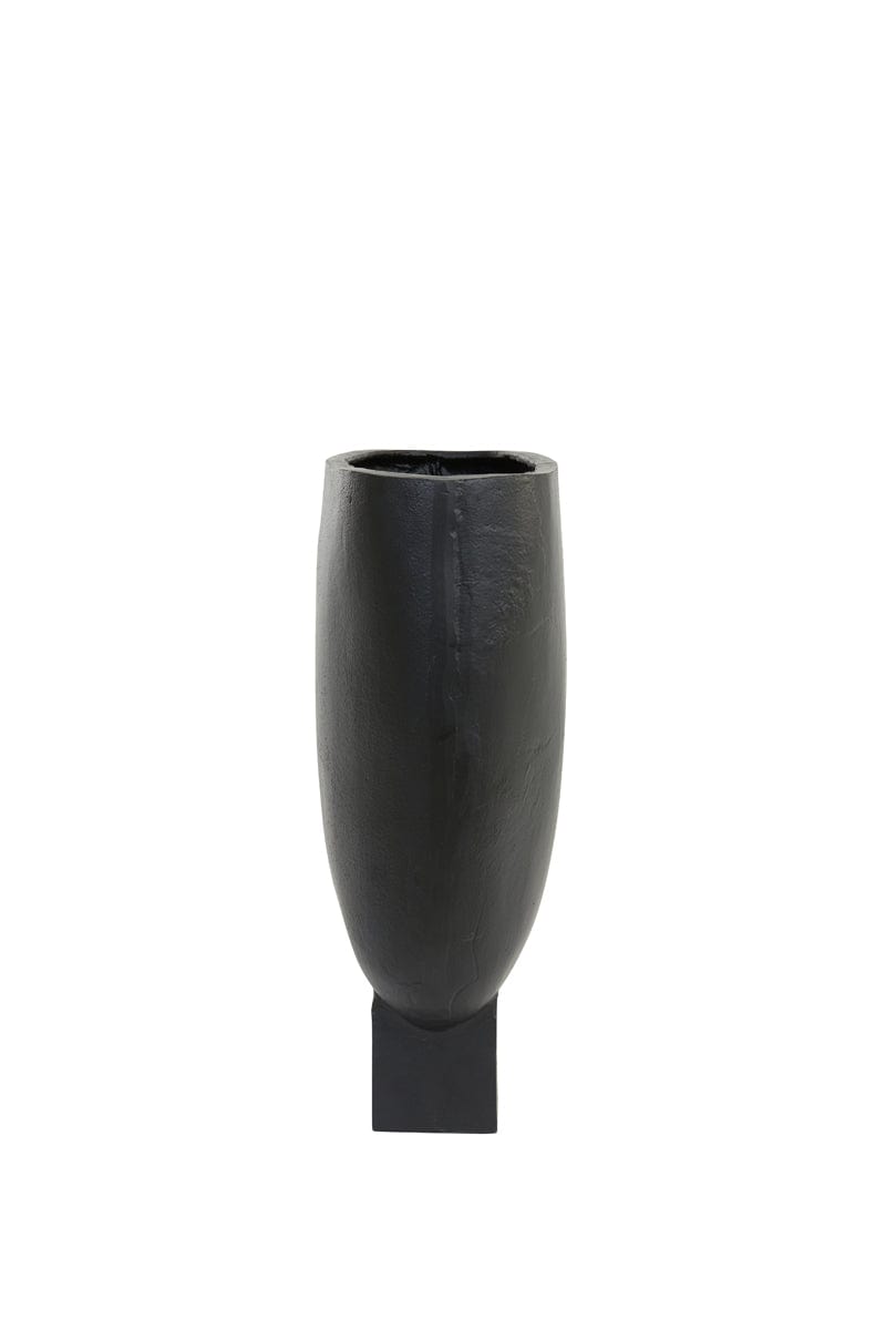 Light & Living Accessories Vase 45x17x50 cm PARTIDA matt black House of Isabella UK