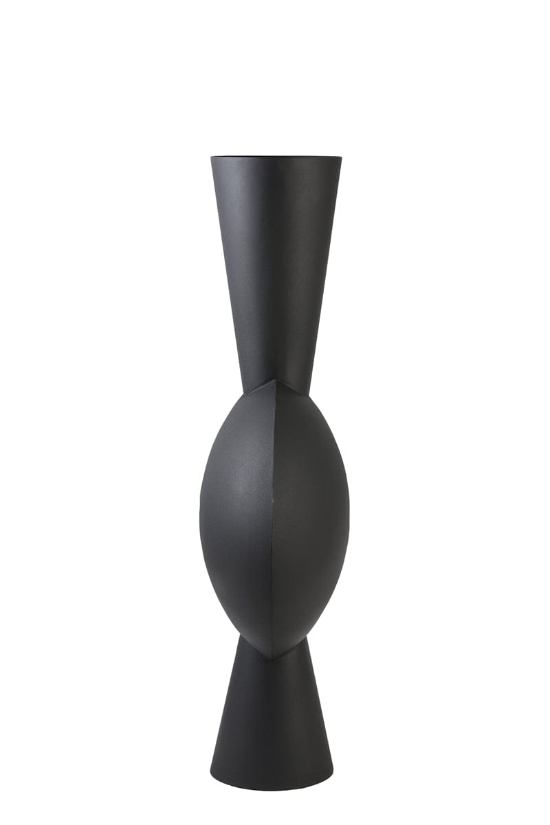 Light & Living Accessories Vase 48x21x98,5 cm KAVANDU matt black House of Isabella UK