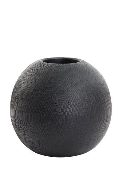 Light & Living Accessories Vase deco 30x27,5 cm SKELD black House of Isabella UK
