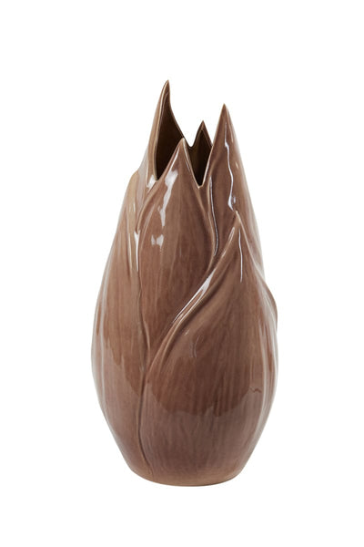 Light & Living Accessories Vase deco 31x30x63,5 cm TULIPAN eggplant House of Isabella UK