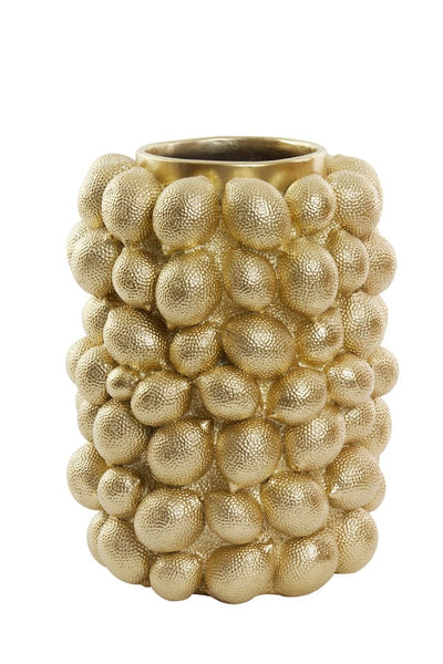 Light & Living Accessories Vase deco 31x41 cm LEMON gold House of Isabella UK