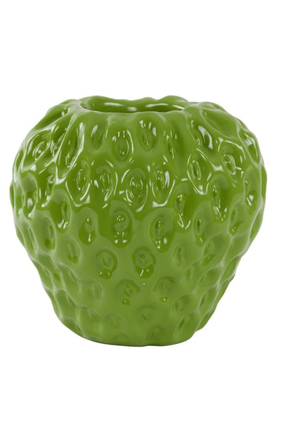Light & Living Accessories Vase deco 35x34x33 cm STRAWBERRY shiny green House of Isabella UK