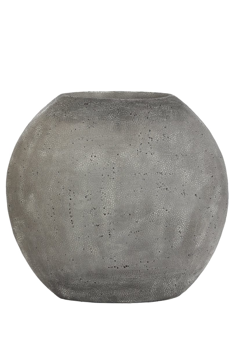 Light & Living Accessories Vase deco 49,5x20x45 cm RAYSKIN grey House of Isabella UK