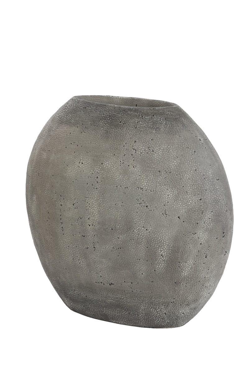Light & Living Accessories Vase deco 49,5x20x45 cm RAYSKIN grey House of Isabella UK