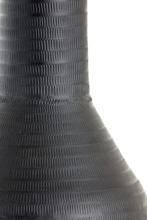 Light & Living Accessories Vase deco Ø18x93 cm DOLIM matt black | OUTLET House of Isabella UK