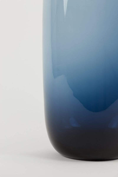 Light & Living Accessories Vase Ø24x56 cm KEIRA glass navy blue House of Isabella UK