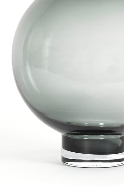 Light & Living Accessories Vase Ø27,5x36,5 cm KEISHA glass grey House of Isabella UK