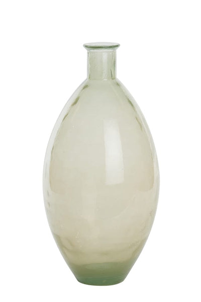 Light & Living Accessories Vase Ø29x59 cm SOSSANO glass milky caramel House of Isabella UK