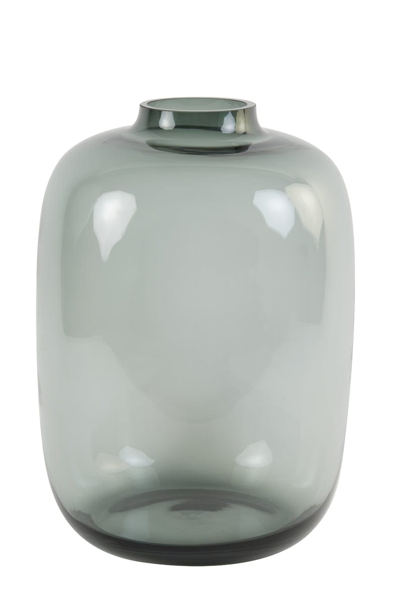Light & Living Accessories Vase Ø32,5x45 cm KEIRA glass grey House of Isabella UK