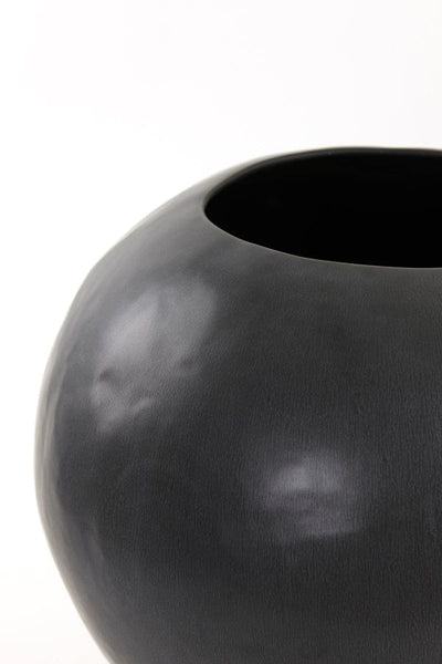 Light & Living Accessories Vase Ø37x35 cm MAGULI ceramics black House of Isabella UK