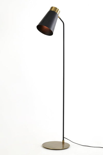 Light & Living Lighting Braja Floor lamp 30x29x143 cm - Black & antique bronze House of Isabella UK