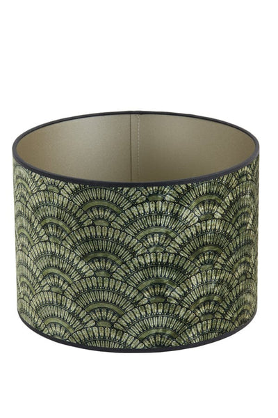 Light & Living Lighting Chica cylinder Shade- green House of Isabella UK