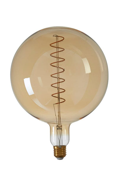 Light & Living Lighting Deco LED globe Ø20x28 cm LIGHT 4W amber E27 dimmable House of Isabella UK