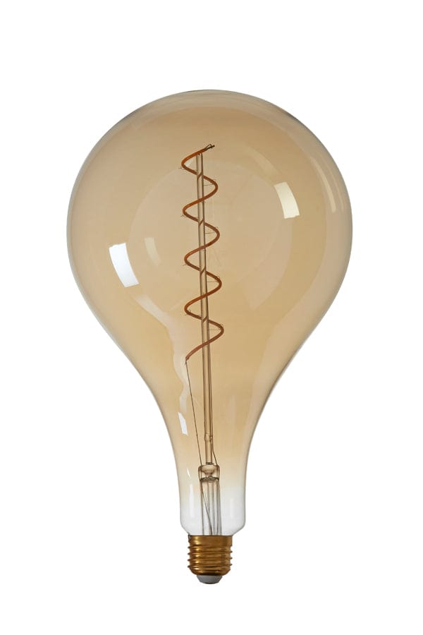 Light & Living Lighting Deco LED pear Ø16x30 cm LIGHT 4W amber E27 dimmable House of Isabella UK