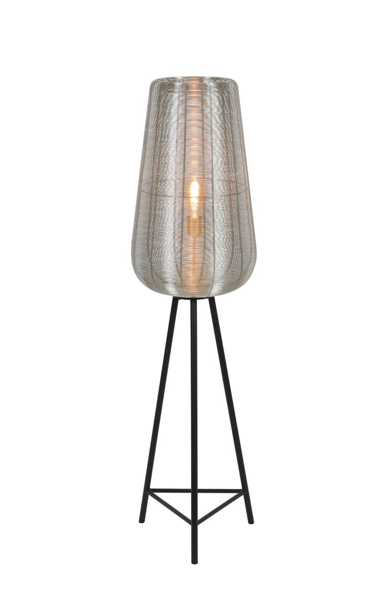 Light & Living Lighting Floor lamp Ø37x135 cm ADETA nickel House of Isabella UK