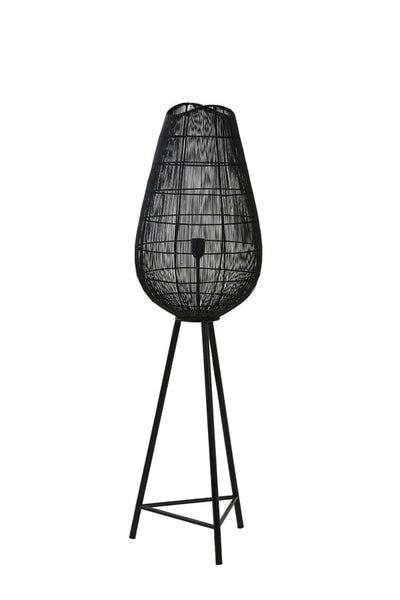 Light & Living Lighting Floor lamp tripod 37x128 cm YUMI matt black House of Isabella UK