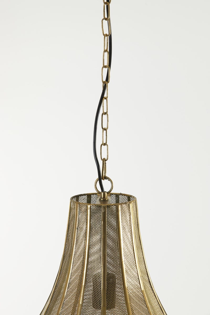 Light & Living Lighting Hanging lamp 29x48,5 cm MICHA gold House of Isabella UK