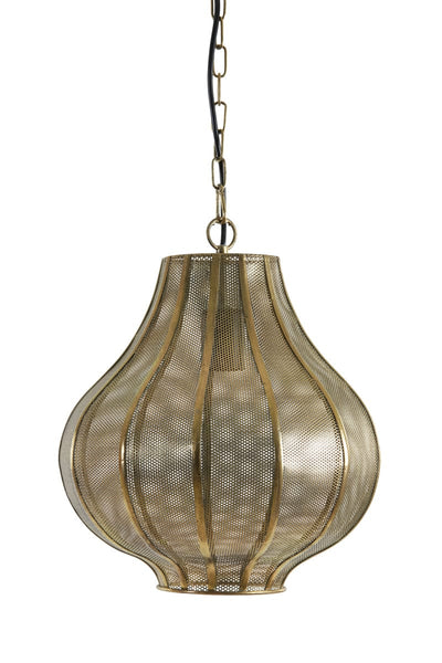 Light & Living Lighting Hanging lamp 30,5x36,5 cm MICHA gold House of Isabella UK