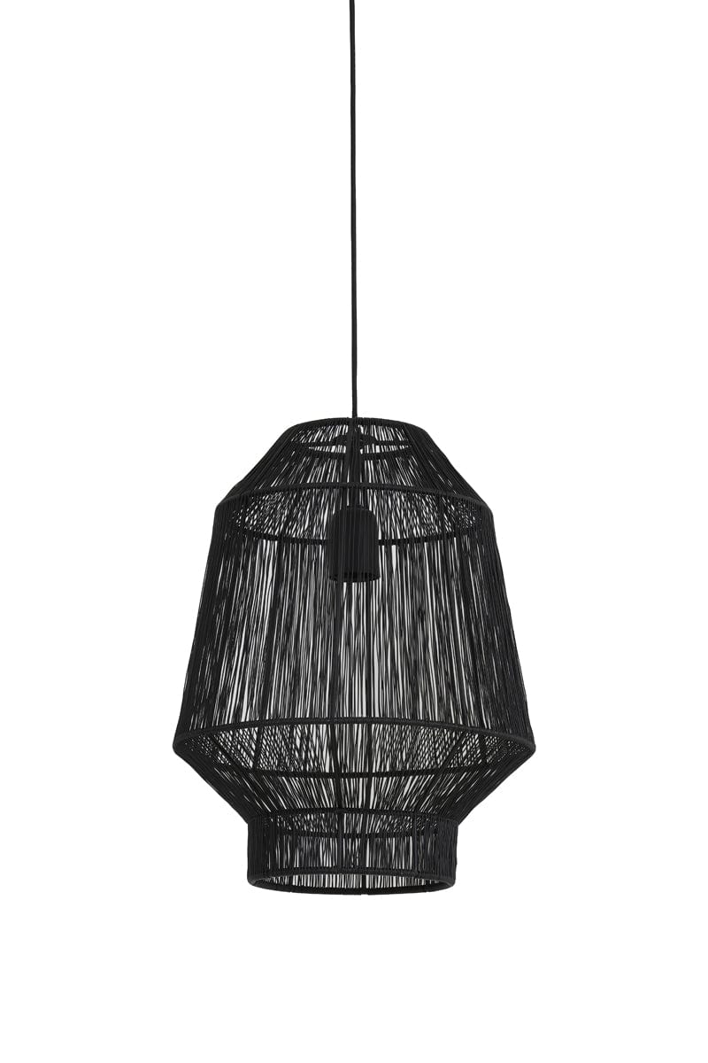 Light & Living Lighting Hanging lamp 30x38 cm VITORA matt black House of Isabella UK